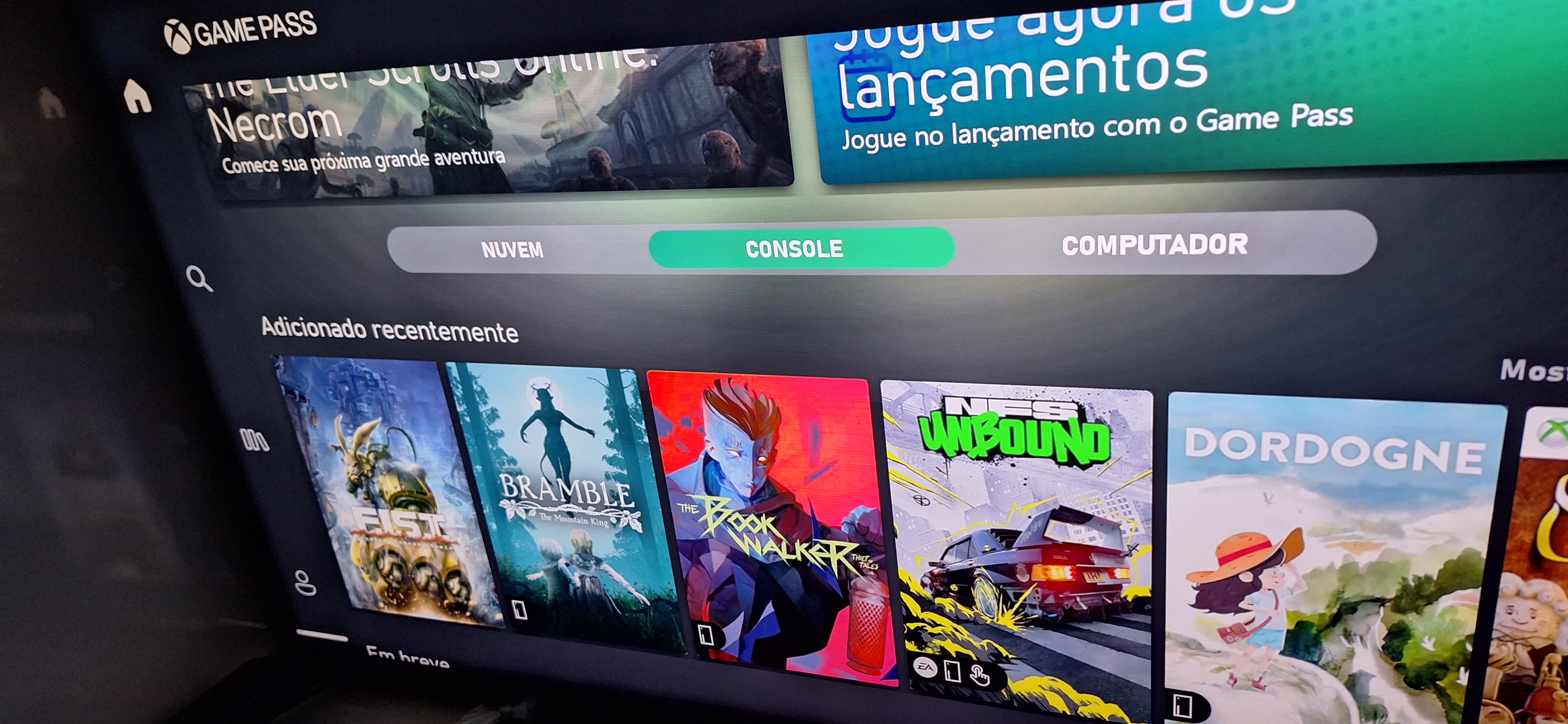 TESTEI O GAMEPASS DIRETO DO NAVEGADOR DA TV SMART SERÁ QUE FICOU